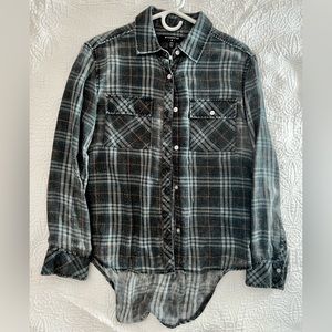 Urban Outfitters Bycorpus Plaid Button Down Shirt